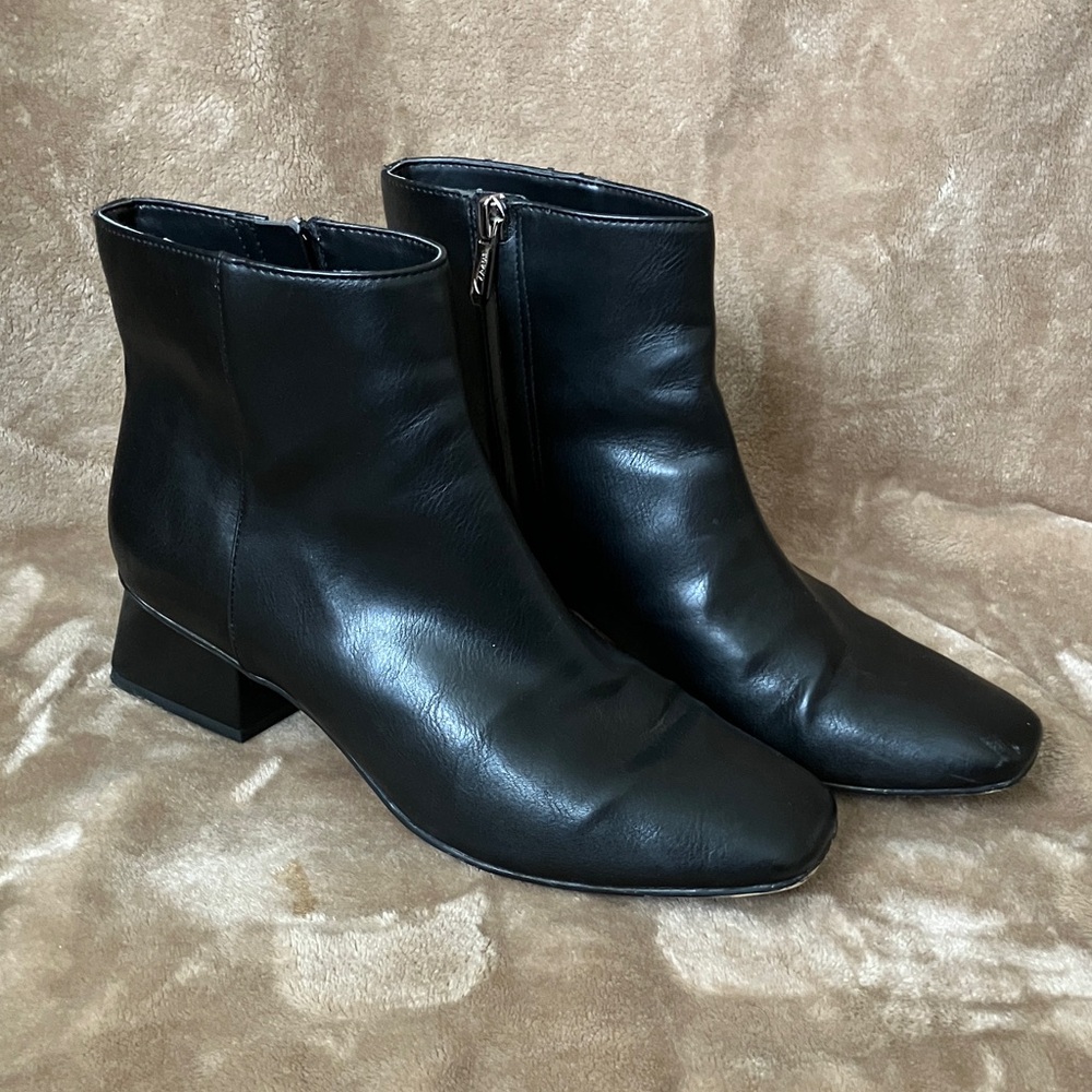 Sam Edelman Chunky Ankle Boots Black Size 8